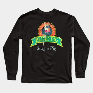 vintage swig a pig 1989 Long Sleeve T-Shirt